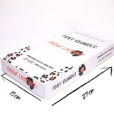 Foxy Blondes Flats 15cm x 27cm Snow Leopard - KK Hair