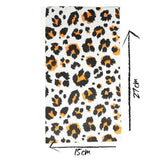 Foxy Blondes Flats 15cm x 27cm Snow Leopard - KK Hair